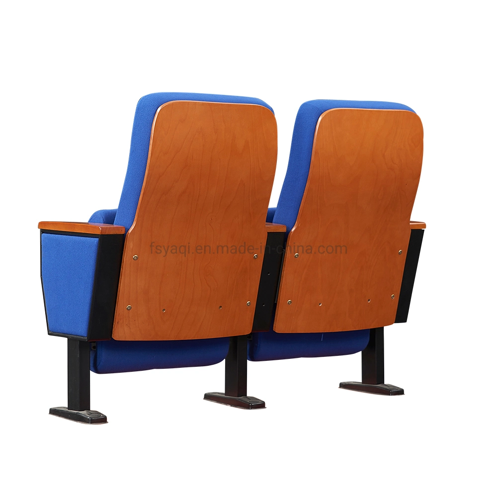 Wooden Cinema Theater Furniture Lecture Room Church Chairs Auditorium Seating Commercial Seat Conference Hall Chair (YA-L01F)