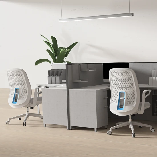 Beispiel für eine individuelle Gestaltung mit mittlerer Rückenlehne, moderne, ergonomische Bürostühle, Mesh-Arbeitsstühle für Büromitarbeiter, PC-Drehgelenk, Gaming, verstellbare Armlehnen, Bürostuhlmöbel