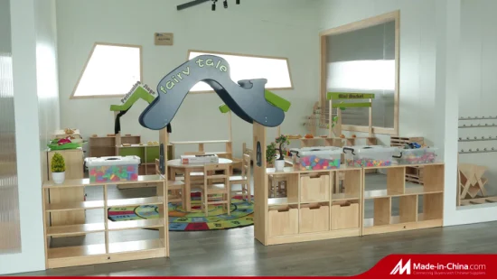 Moderne Kindergarten- und Vorschulklassenzimmer-Schülermöbel, Kindermöbel aus Holz, Kindermöbel für Kindergärten und Kindertagesstätten